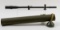 USMC WWII Unertl 8X Sniper Scope