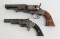 Two antique revolvers