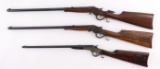 3 Stevens Single Shot Rifles