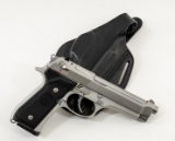 Beretta 92FS Stainless 9mm Pistol