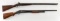 (2) Shotgun Lot 12ga SXS Hammer