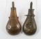 Two 19th Century American Powder Flasks
