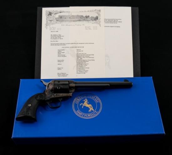 Colt SAA 7.5" .45 Hoyt Collection Presentation