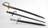 Military Bayonets and Sword