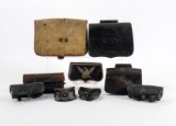 19th C. Military Cartridge boxes