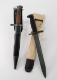 M1 Garand & Remington Lee Navy Bayonets