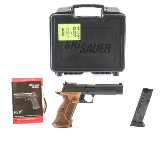 Sig Sauer P210 9mm Target SAO Pistol