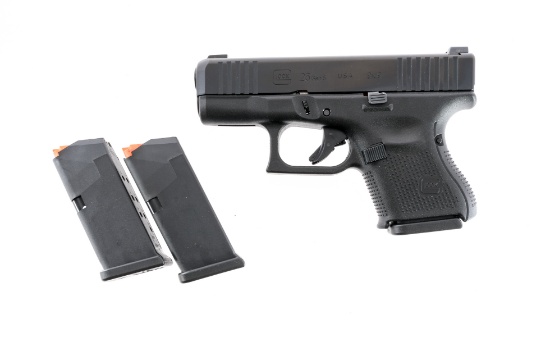 Glock 26 Gen 5 9mm Semi Auto Pistol