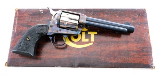 Rare Nickel Cylinder & Blued Colt SAA .44 Special