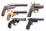 Collectors Lot of 5 Vintage Flare Guns
