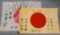 Two WWII Japanese Hinomaru Flags