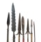 Group of African & Pacific Island Tribal Spears