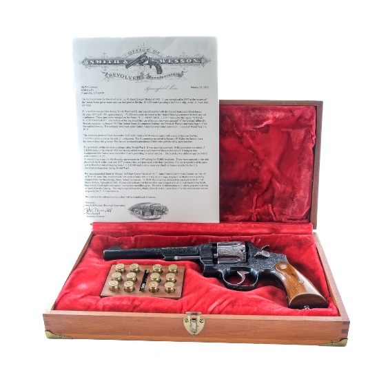 S&W 1917 Hand Ejector .45 DA Revolver