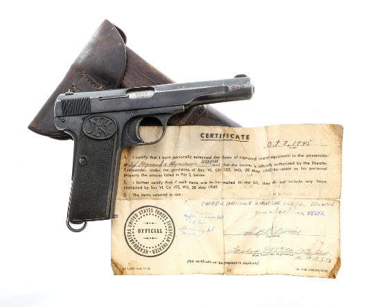 Bring Back FN 1910/22 .380 Semi Auto Pistol