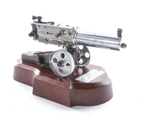 Miniature Model Machine Gun: George Braun Hartford