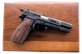 Browning Hi Power 9mm Engraved Semi Auto Pistol