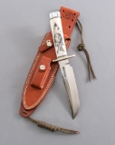 Randall Made Knife: Rick Bowles Scrimshaw