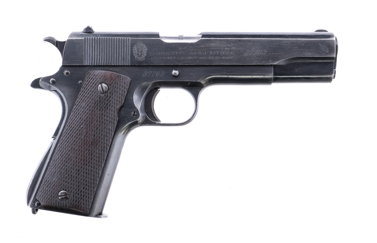 DGFM FMAP Sistema Colt 1927 .45 Semi Pistol | Proxibid