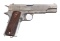 Cadmium Plated Colt 1911 USMC .45 Semi Auto Pistol