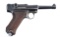 German WWII Mauser S/42 P08 Luger 9mm 1937 Pistol