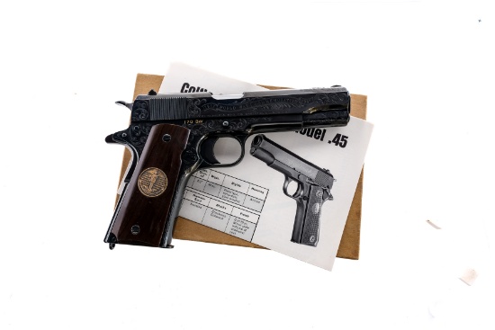 Colt 1911 WWI Commemorative Deluxe .45 Semi Pistol