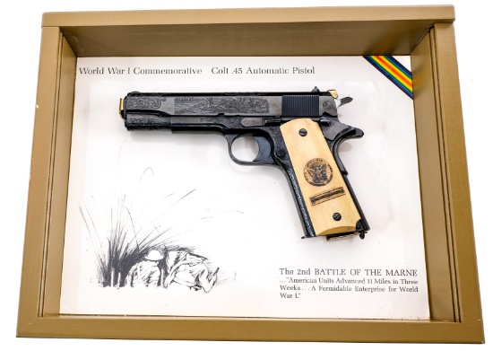 Colt 1911 WWI Commemorative Deluxe .45 Semi Pistol