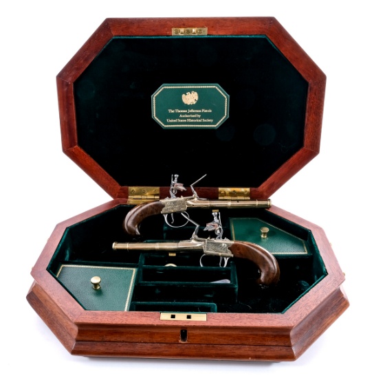 US Historical Society Thomas Jefferson Dueling Set