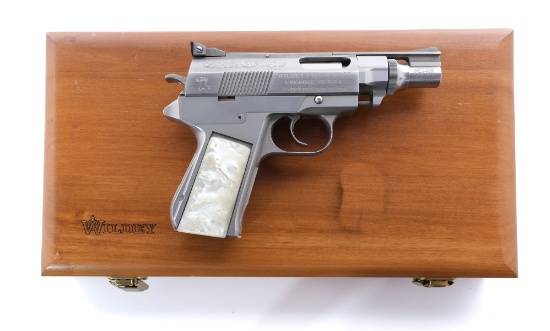 Engraved Wildey Survivor .45 Win Mag Pistol