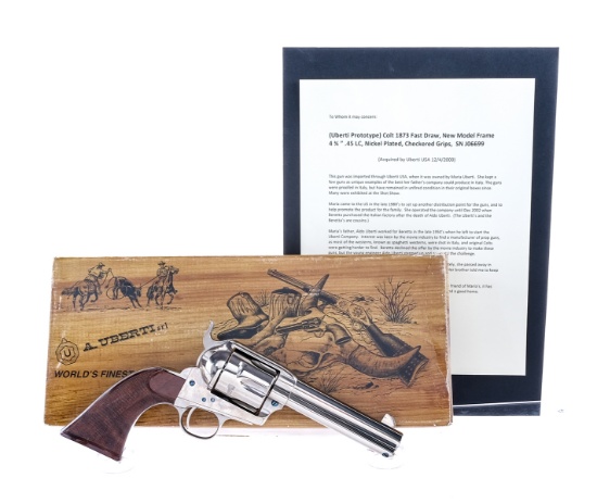 Uberti Prototype 1873 Fast Draw .45 LC SA Revolver