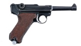German WWII Naval Mauser S/42 Luger 9mm Pistol