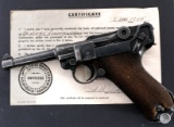 German WWII Mauser Luger P08 9mm 1937 Pistol