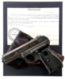 CZ VZ-27 .32 Semi Auto Pistol