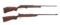 Remington .22 Cal/ 5mm Bolt Action Rifle Lot 2Pcs