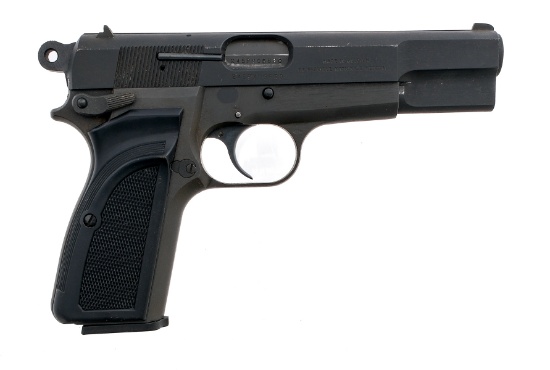 FN Browning Hi Power 9mm Semi Auto Pistol