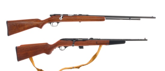 Springfield / Mossberg .22 Bolt Rifle Lot 2Pcs