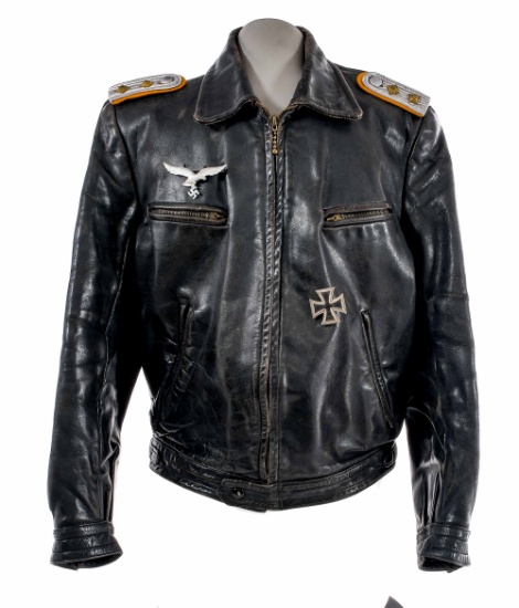 German Luftwaffe Leather Flight Jacket