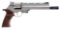 Mateba 6 Unica Nickel .44 Mag Semi Auto Revolver