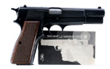 Belgian Browning Hi-Power 9mm Semi Auto Pistol