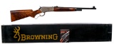 Engraved Browning 71 High Grade .348 Win Rifle