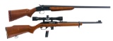 Marlin / Stevens 20Ga .22 LR 2Pcs Lot Rifle