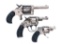 Pocket Revolvers 3Pcs Lot Revolver