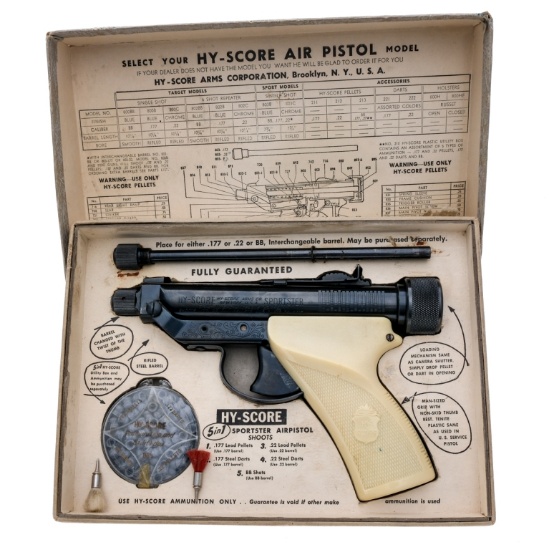 HY-Score 803 Sportster .22/.177 5 In 1 Air Pistol