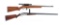 Shotgun/Rifle .22/12Ga 2Pcs Lot Long Guns
