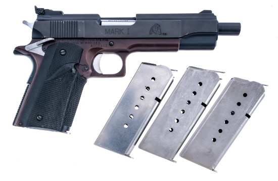 LAR Grizzly Mark I .45 Win Mag Semi Auto Pistol