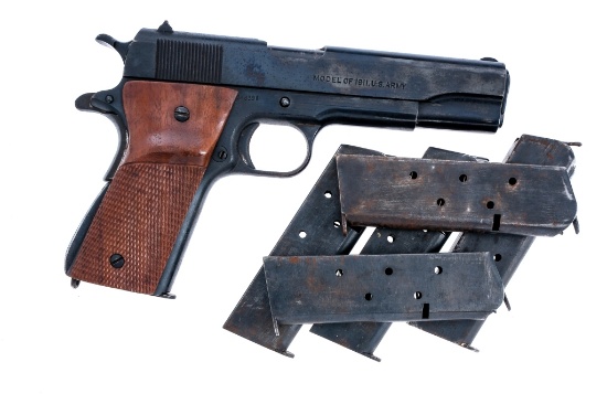 Colt 1911 U.S. Army .45 ACP 1918 Semi Auto Pistol