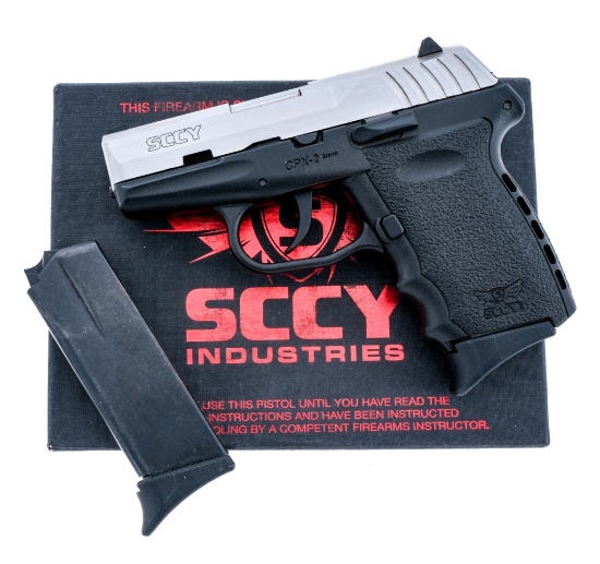 SCCY CPX-2 TT 9mm Semi Auto Pistol