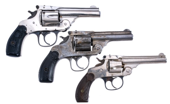 C&R Revolver .32 Lot 3Pcs Revolvers