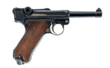 Mauser P08 Luger 9mm Military Rework Pistol