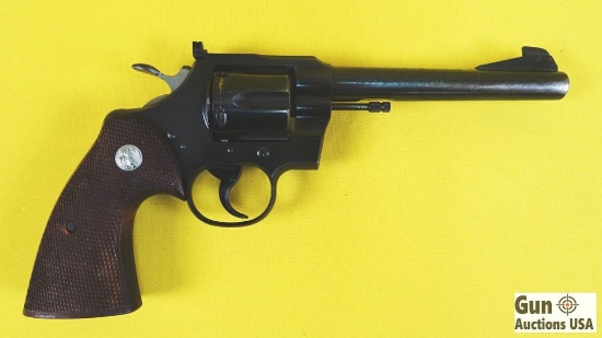 COLT OFFICERS MODEL - MATCH .38 SPECIAL Revolver. Very Good Condition. 6" Barrel. Shiny Bore, Tight