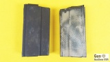 M-14 7.62x51 mm Magazines. Excellent Condition. Two 20-Round All Metal Magazines.